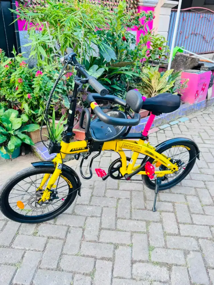 Sepeda Lipat Exotic AR2026 yellow 20