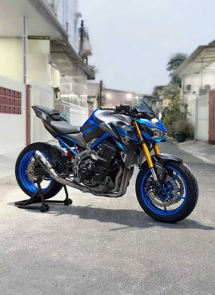 Kawasaki z900 abs blue factory
