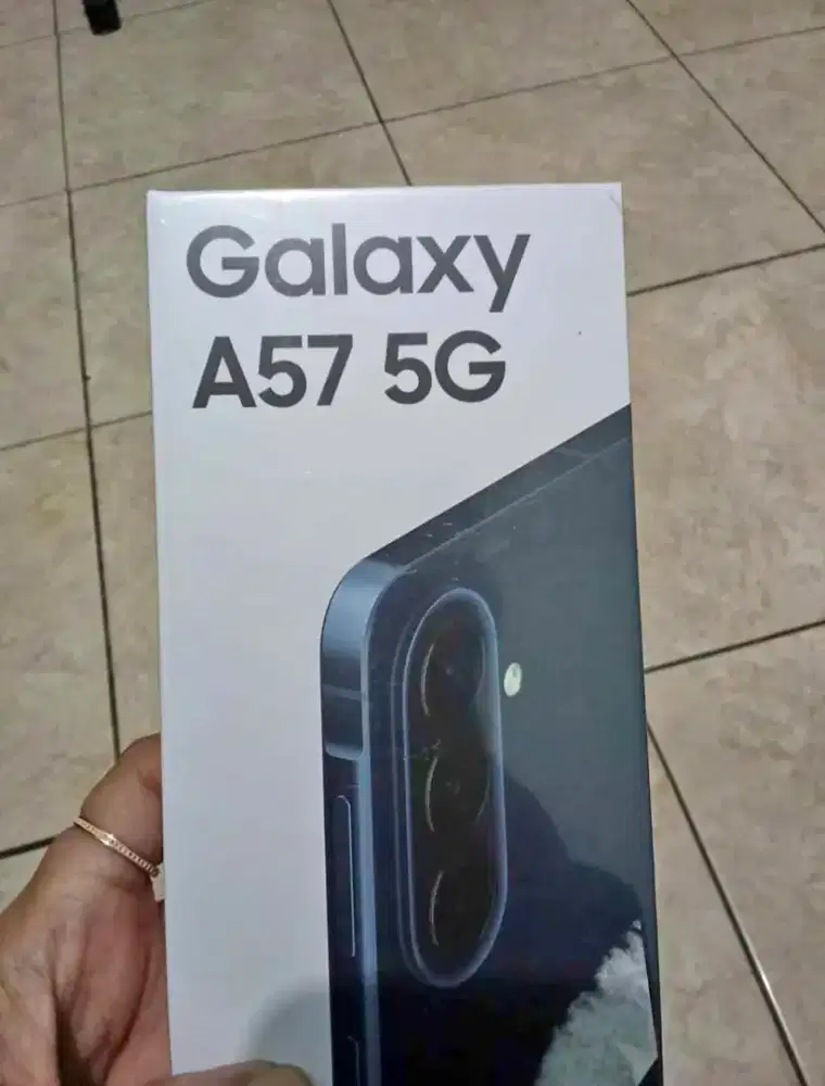 DIJUAL SAMSUNG GALAXY A57 12/256GB GREY KONDISI BARU SEGEL