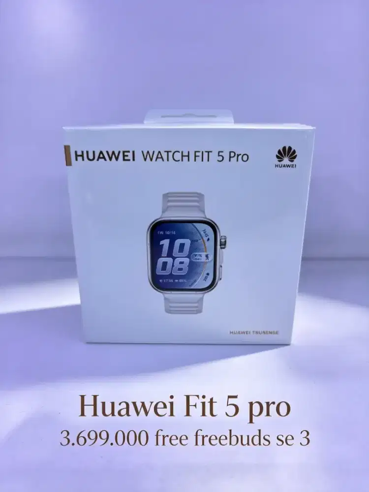 Huawei Fit 5 pro free freebuds se 3