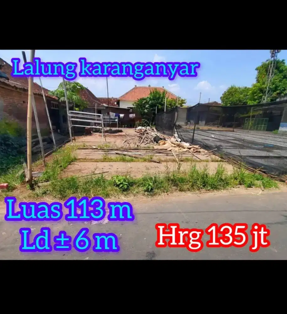 Dijual Tanah lalung