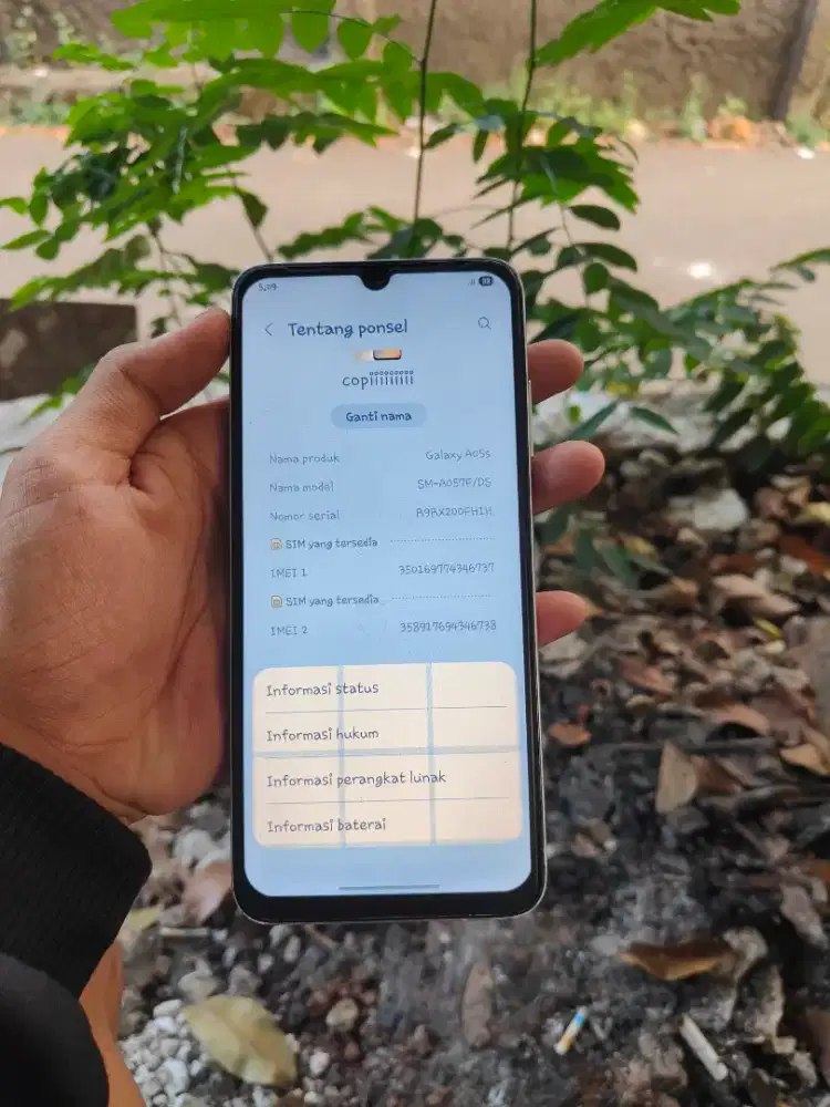 samsung a05s hp casan