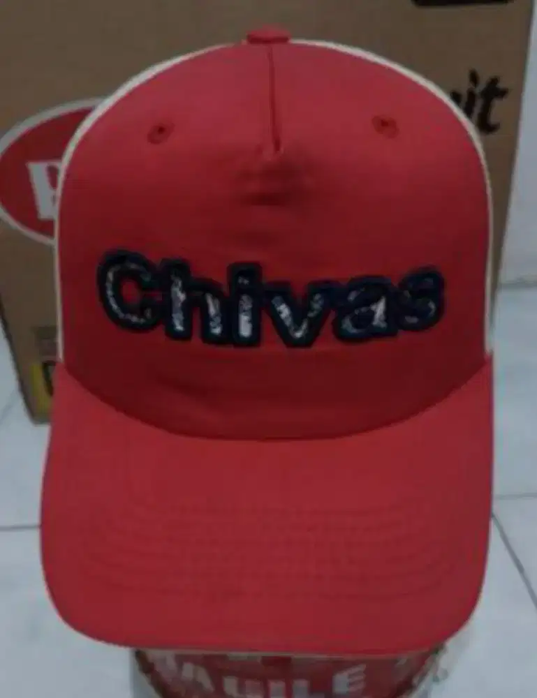 Topi Trucker Logo chivas club Devortivo original Rhinox
