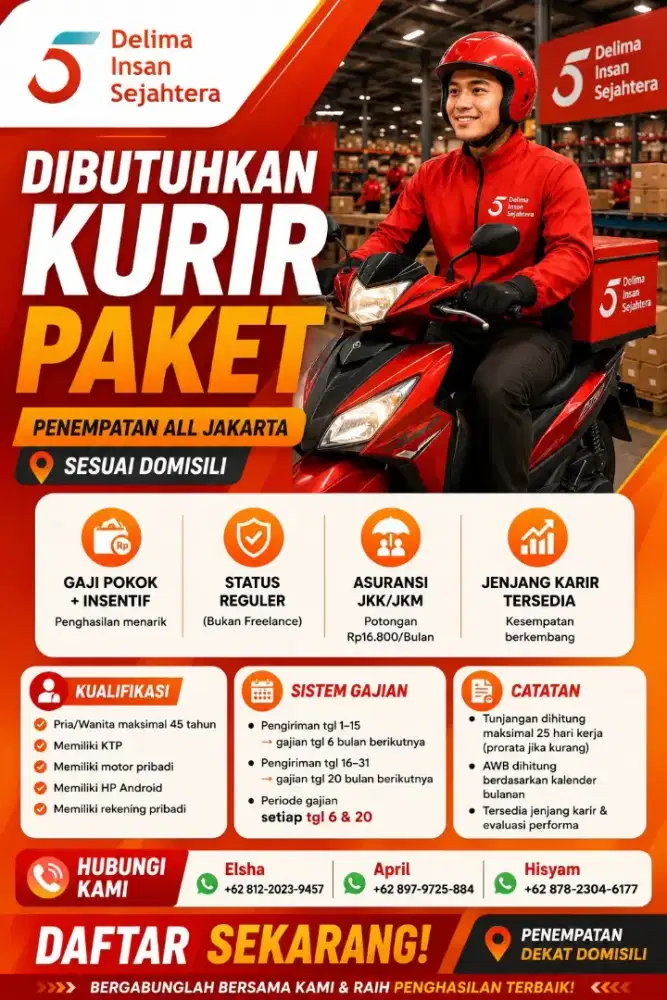 KURIR DAN DRIVER