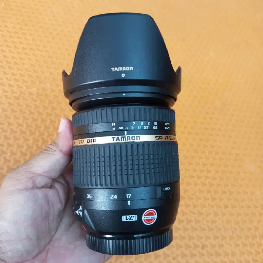 Lensa Tamron 17-50 VC for Canon