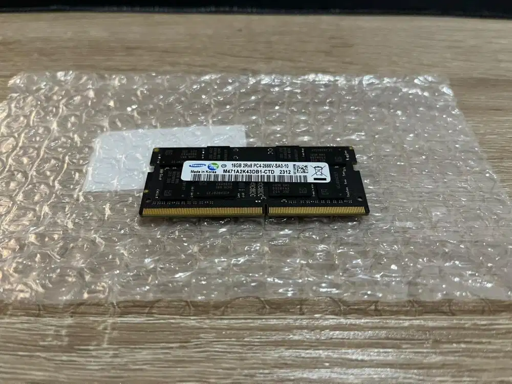 RAM Laptop 16GB DDR4 Samsung 2666MHz SODIMM