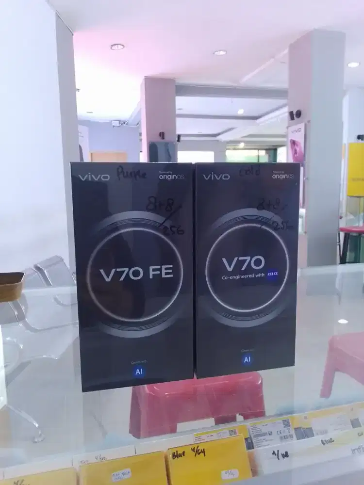 New V70 FE 12+12/256 bonus lengkap