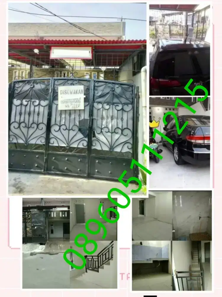 Di sewa rumah Cengkareng,Jakbar.3lt carprt.Rp18jt/6bl.Tdk banjir.TP