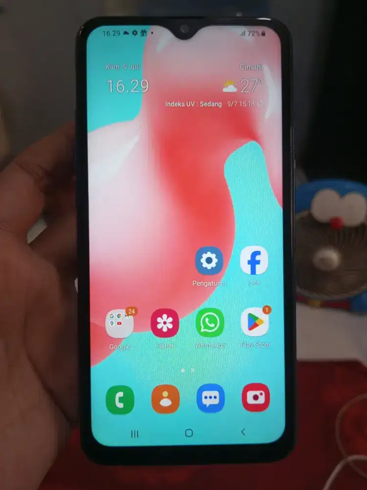 Samsung A10s 4G 2/32 layar 6.2 inchi amoled