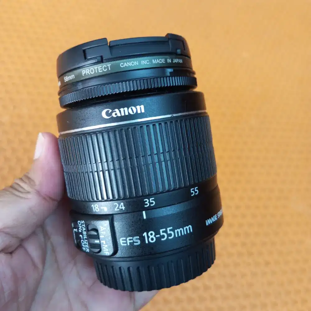 Lensa ex Kit Canon 18-55 is II