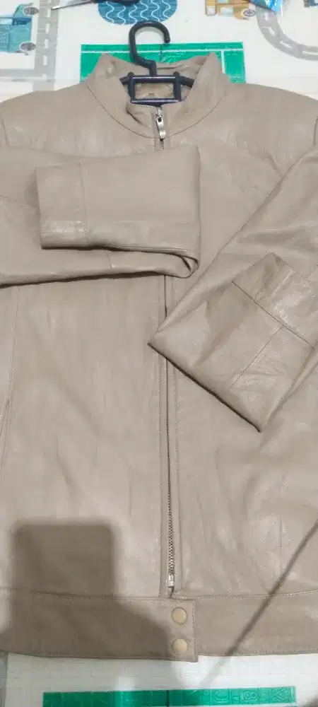 jaket kulit domba asli