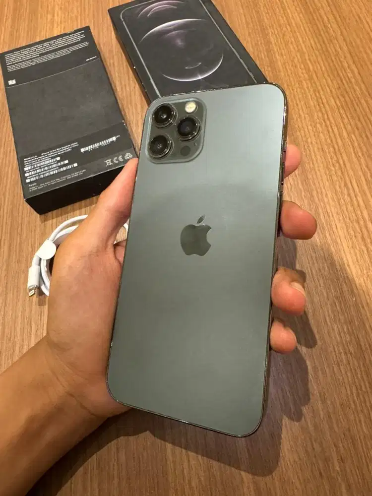 iPhone 12 Pro Max 256GB Regis Kemenperin Sinyal Permanen Anti Blokir