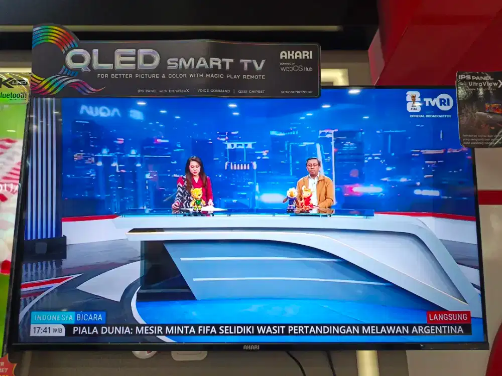 Kredit led TV akari 43 Inc promo DP mulai 0