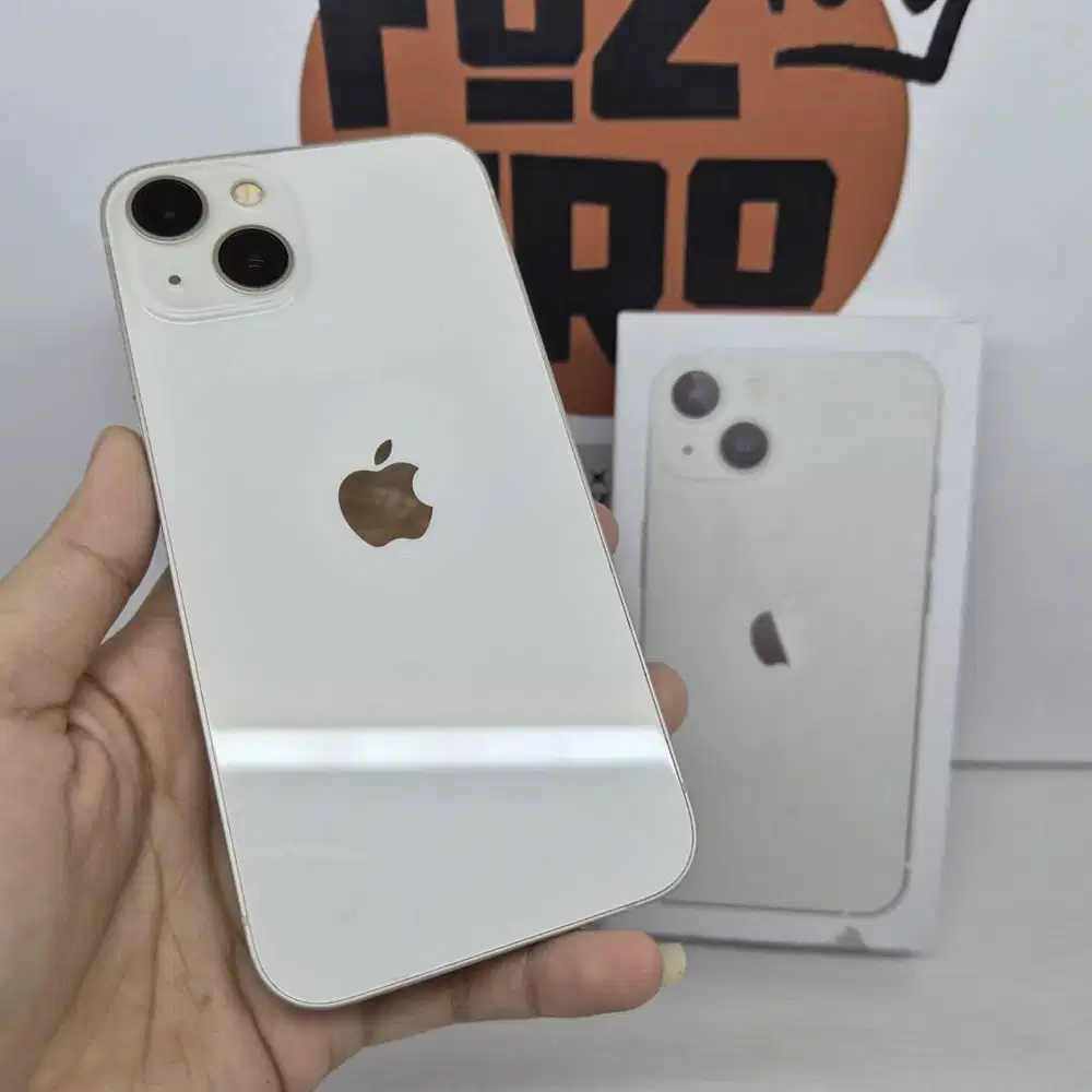 IPhone 13 128GB STARLIGHTMulus No Minus ALL ORI FULSET EX IBOX