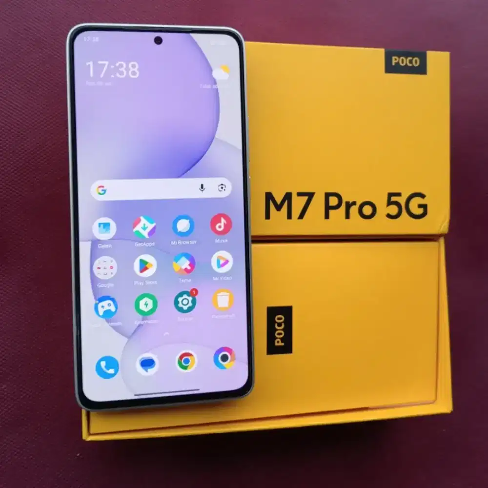 XIAOMi POCO M7 PRO [5G] RAM 8GB/256GB lengkap