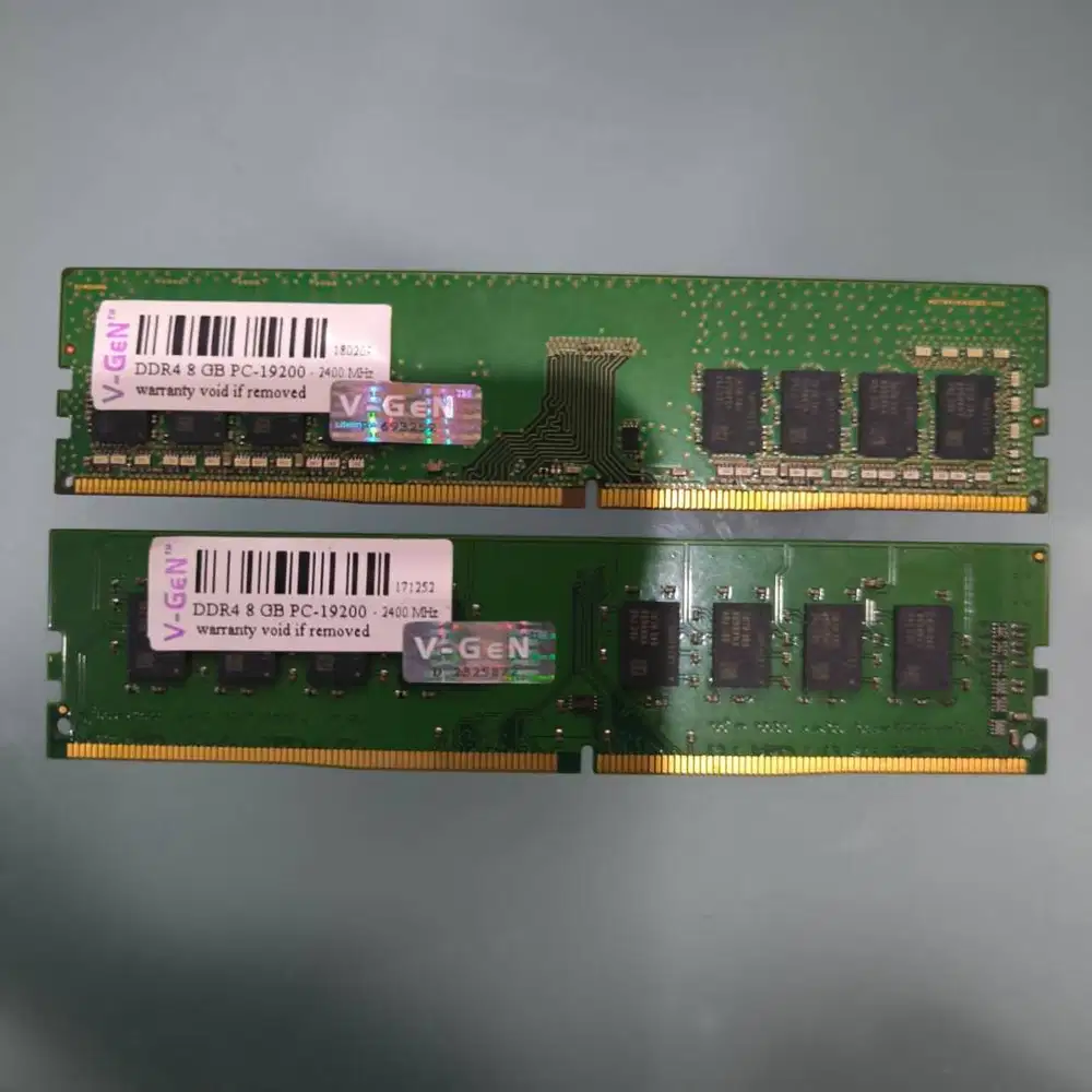 RAM V-GEN DDR4 16GB Kit (2x8GB) 2400MHz PC-19200