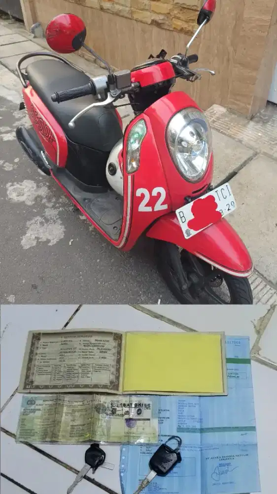 SCOOPY FI 2014 ORIGINAL