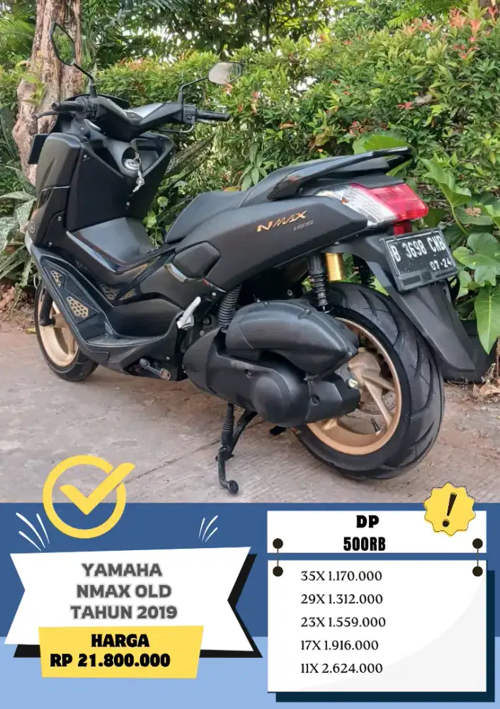 YAMAHA NMAX OLD TAHUN 2019 DP 500RB!