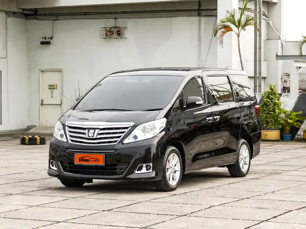 Alphard G ATPM 2013 Hitam (Pilot Seat) Tdp18jt