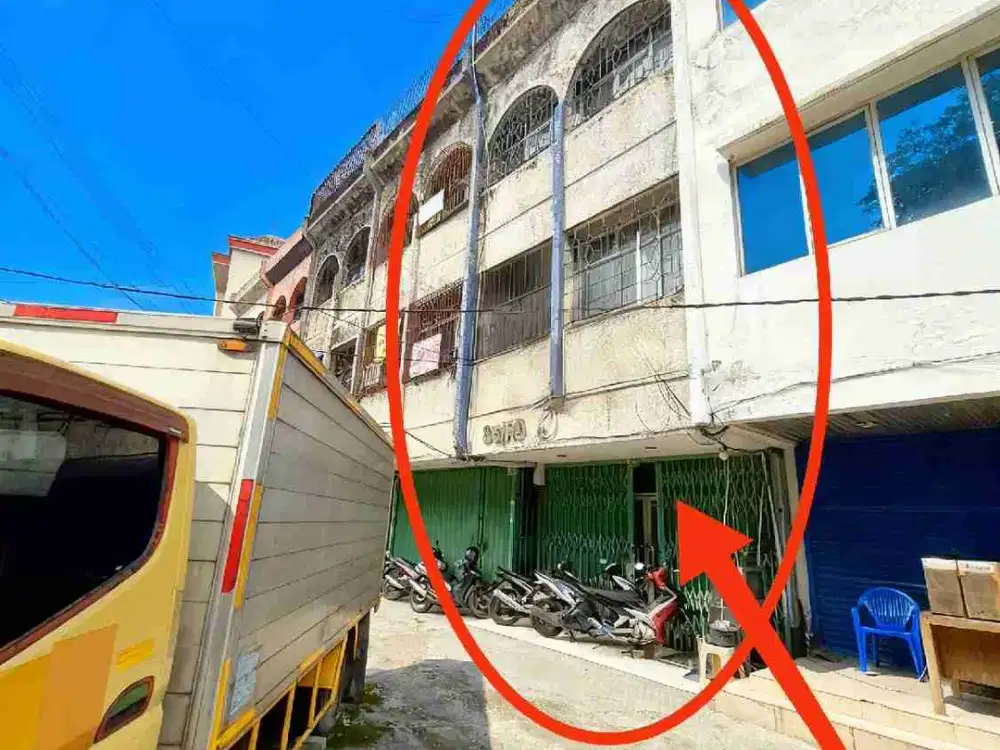 Ruko 4 Lantai Dijual di Bungur Kemayoran