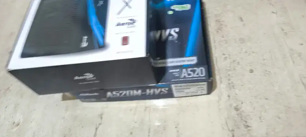 Jual part pc Mobo ASrock & PSU Aerolux