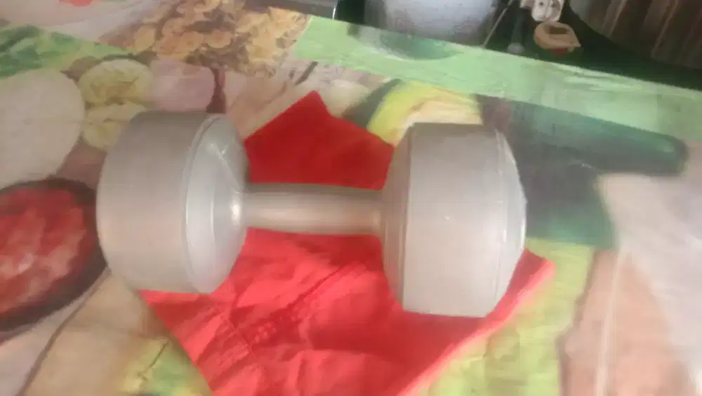 Dumbell 5 kg  silvet