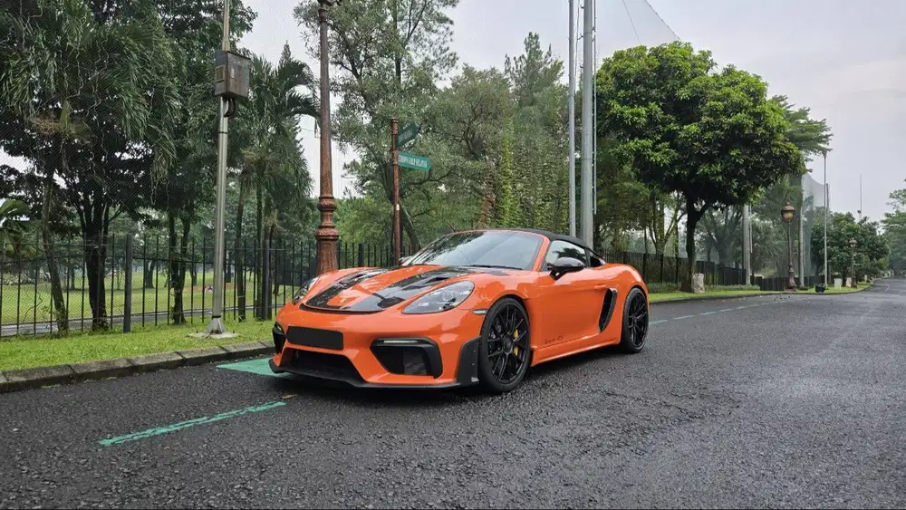 Porsche 718 Spyder RS Weissach 2025