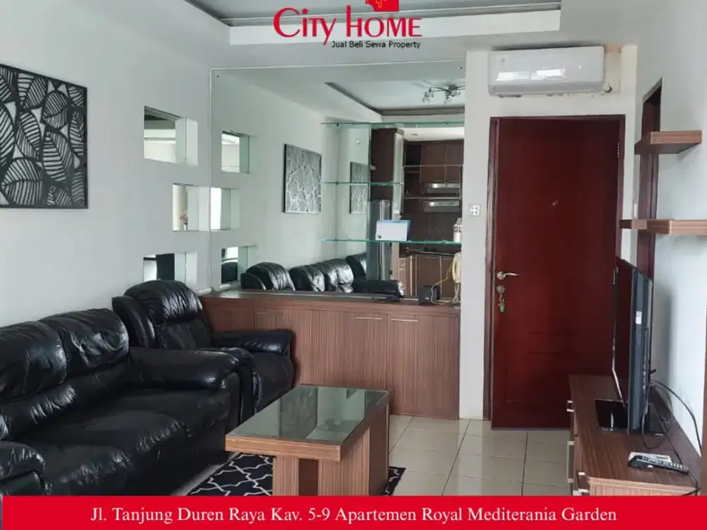 Disewakan Apartemen 3 BR Furnished di Mediterania Garden Residences 2 Tanjung Duren Jakarta Barat