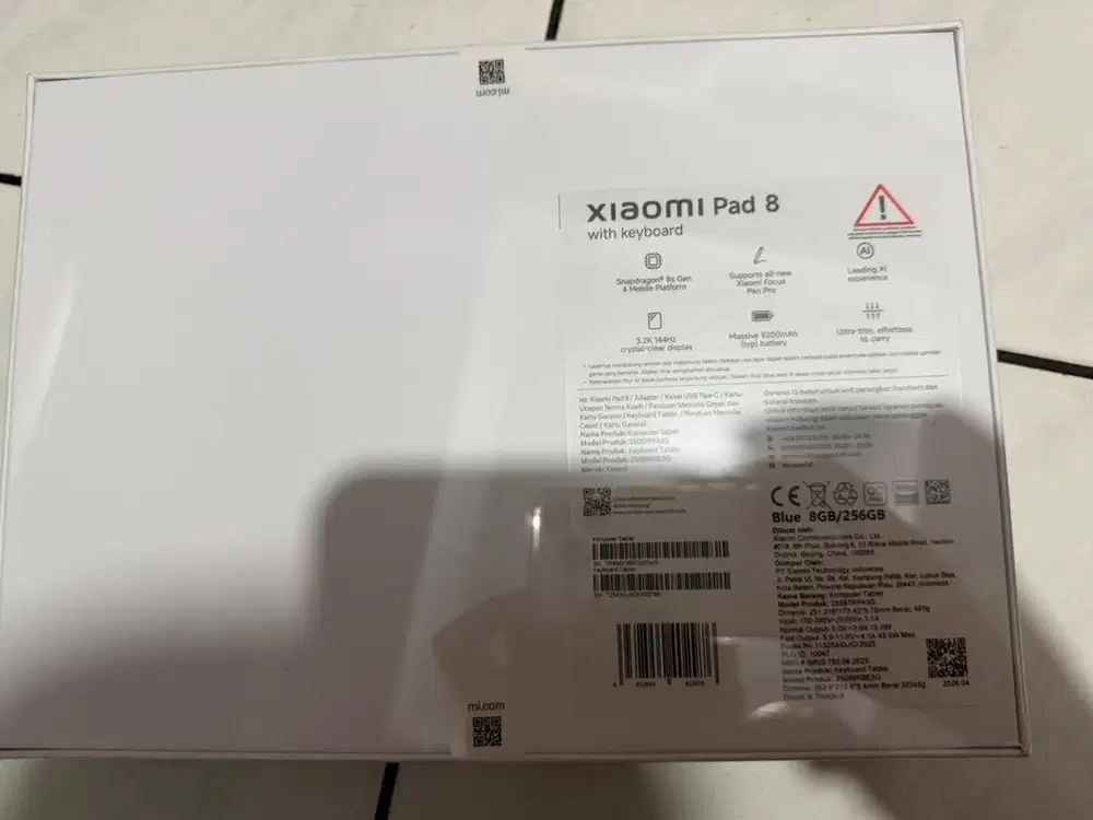 Xiaomi pad 8 segel baru with keyboard