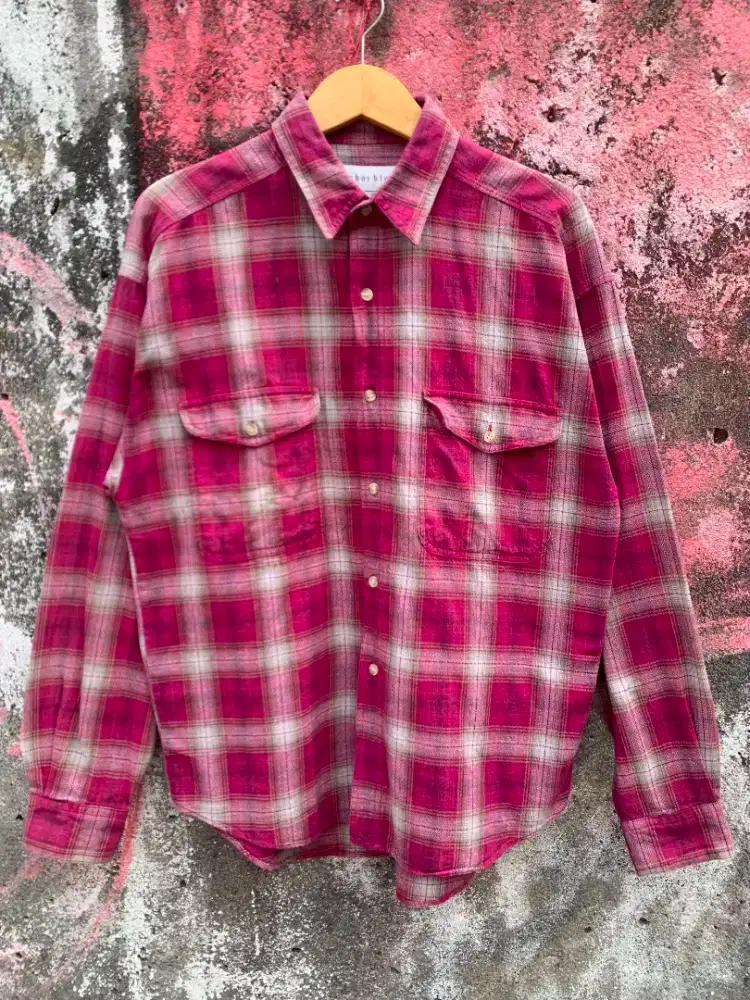 flanel sz L fit XL nominus