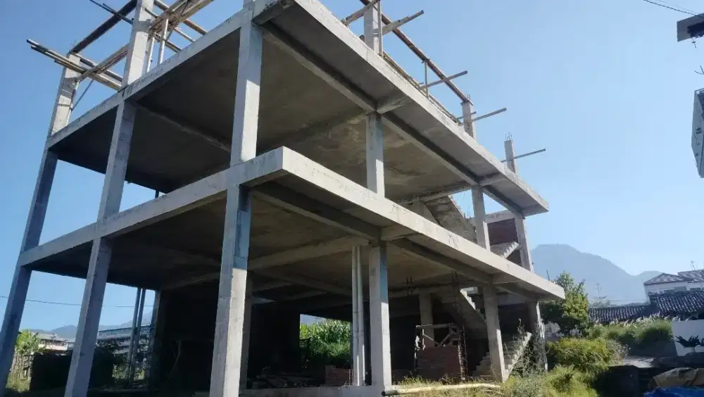 Dijual Villa Siap Bangun 3 Lantai + Desain