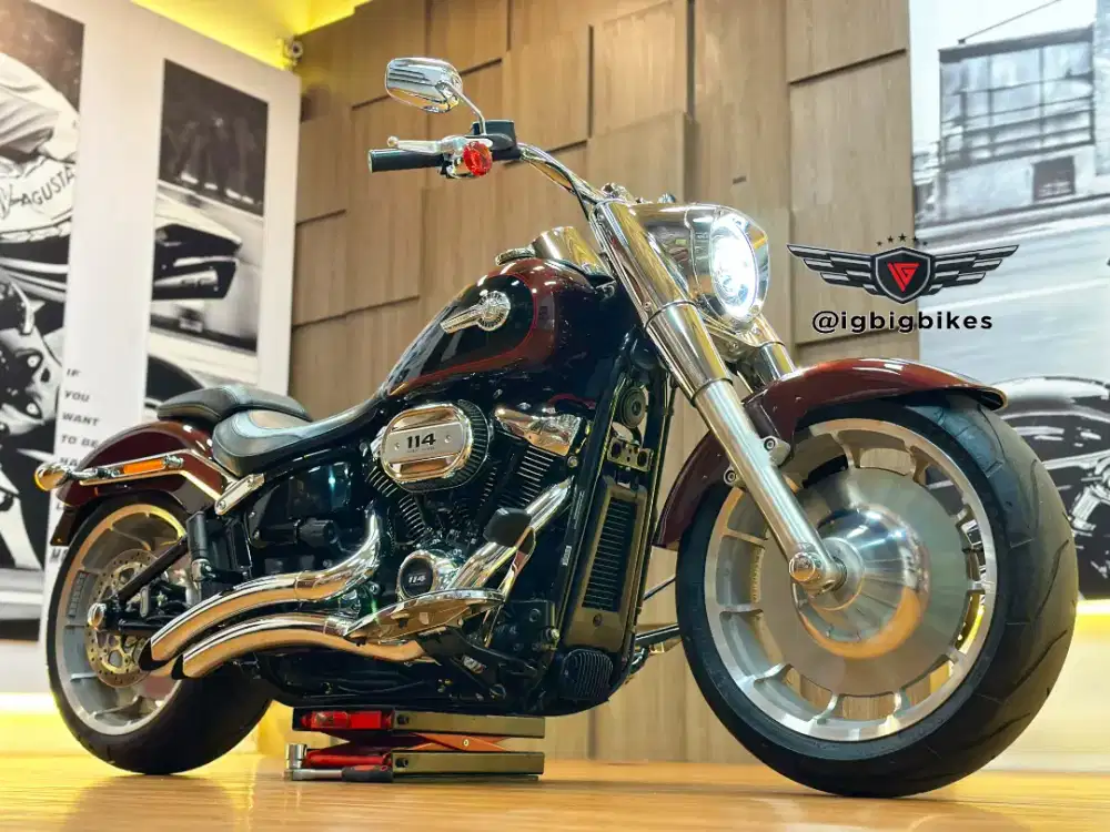 Harley Fatboy Stage 2 Midninght Crimson 2022