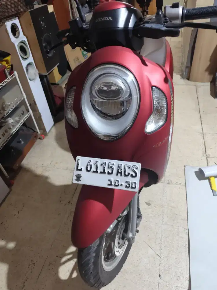 Scoopy stylish 2025 keyless km rendah