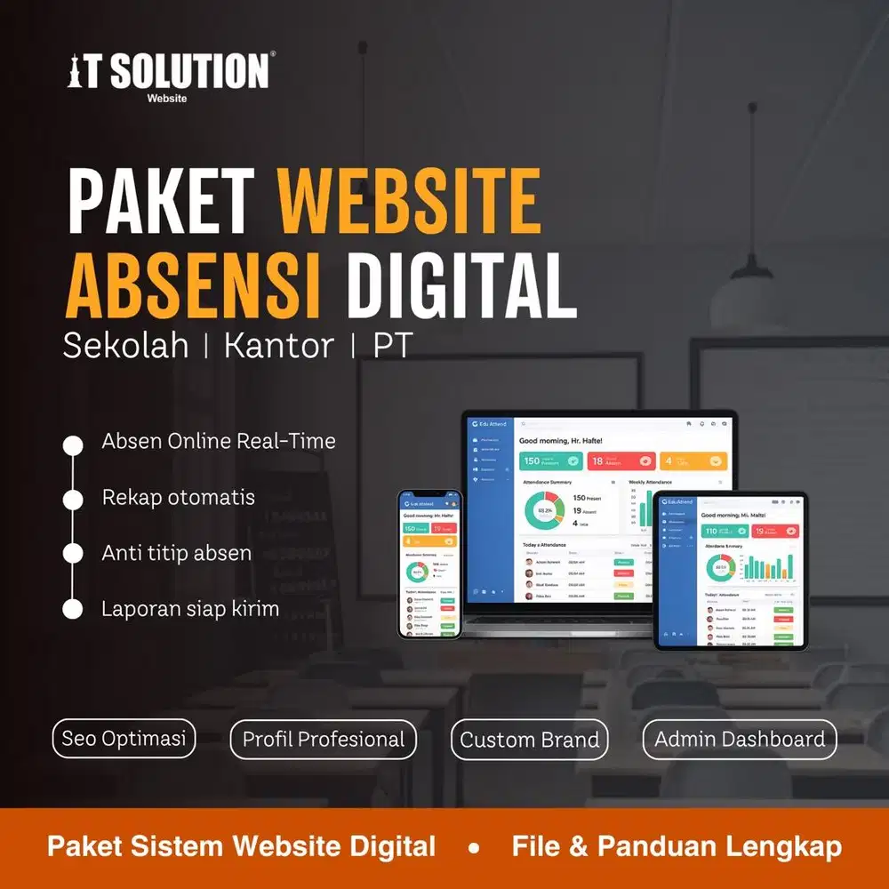 Paket Website Absensi Digital di Bogor