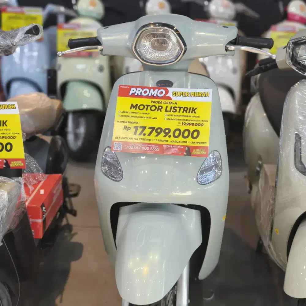 Sepeda motor listrik osta H lebih  irit BBM