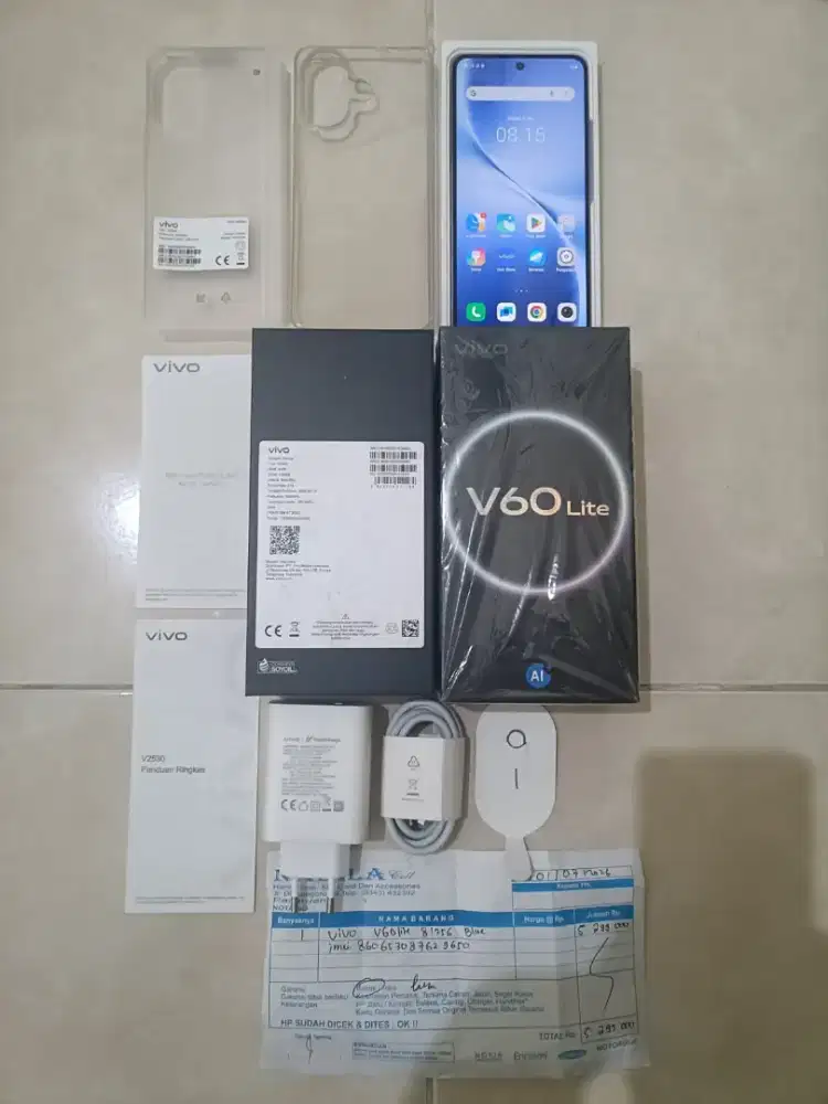 Vivo V60 lite 1minggu pakai 8/256