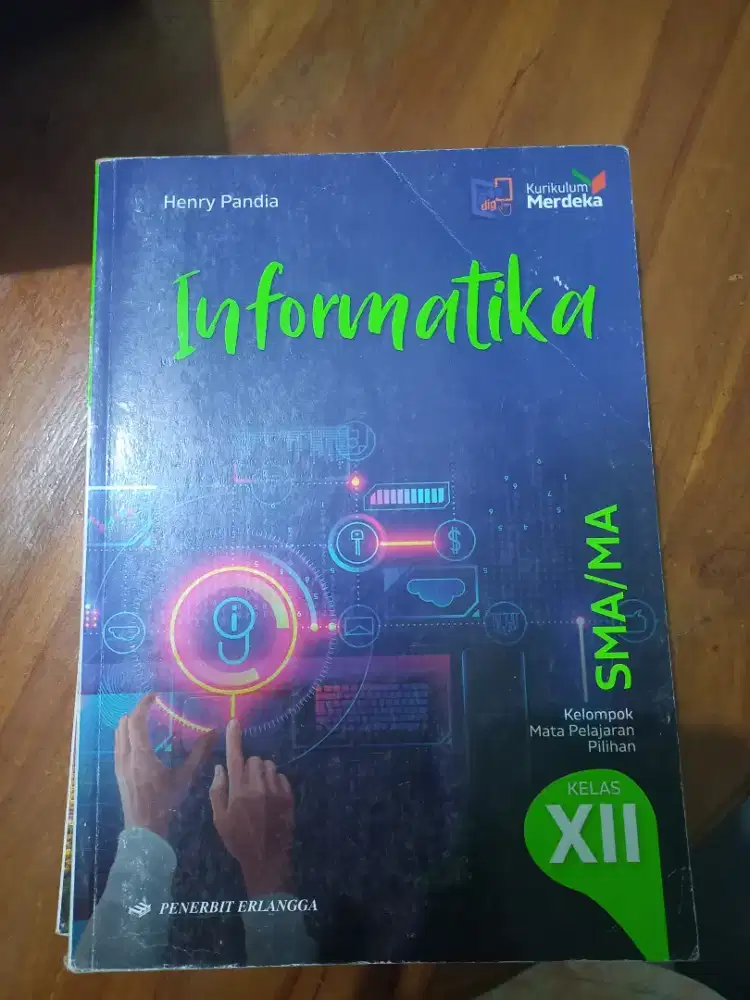 BUKU PAKET ERLANGGA KURIKULUM MERDEKA INFORMATIKA KELAS 12