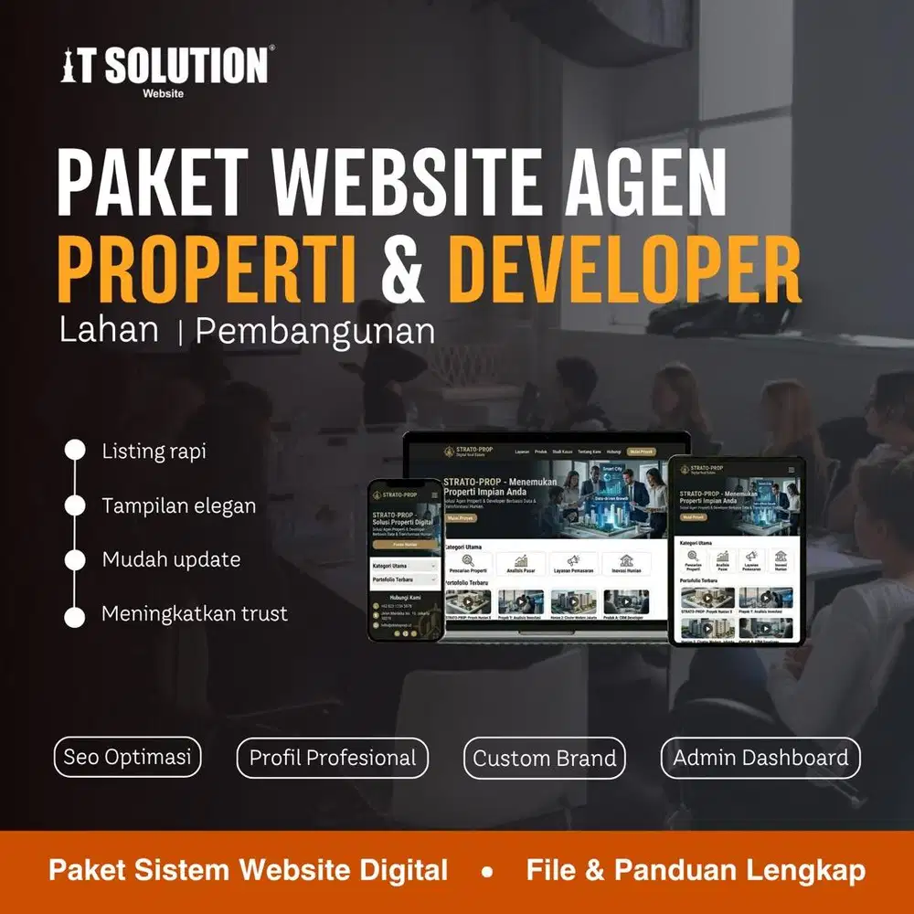Paket Website Agen Properti dan Developer di Depok