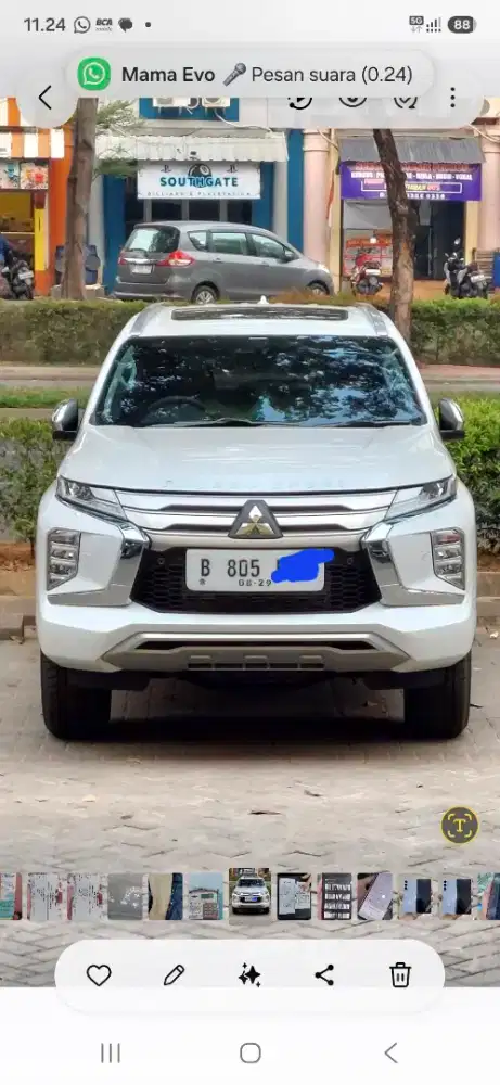 Pajero dakar 4x2 2024 putih