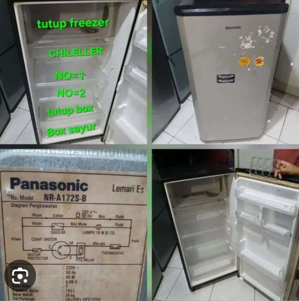 Kulkas Panasonic