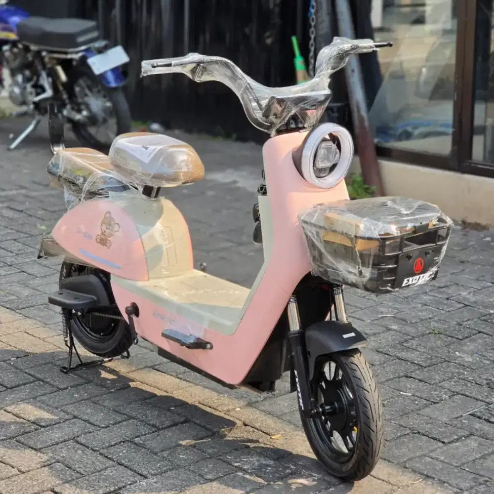 Ready Sepeda Listrik Exotic Ev-928 Bisa Kredit Syarat KTP Aja