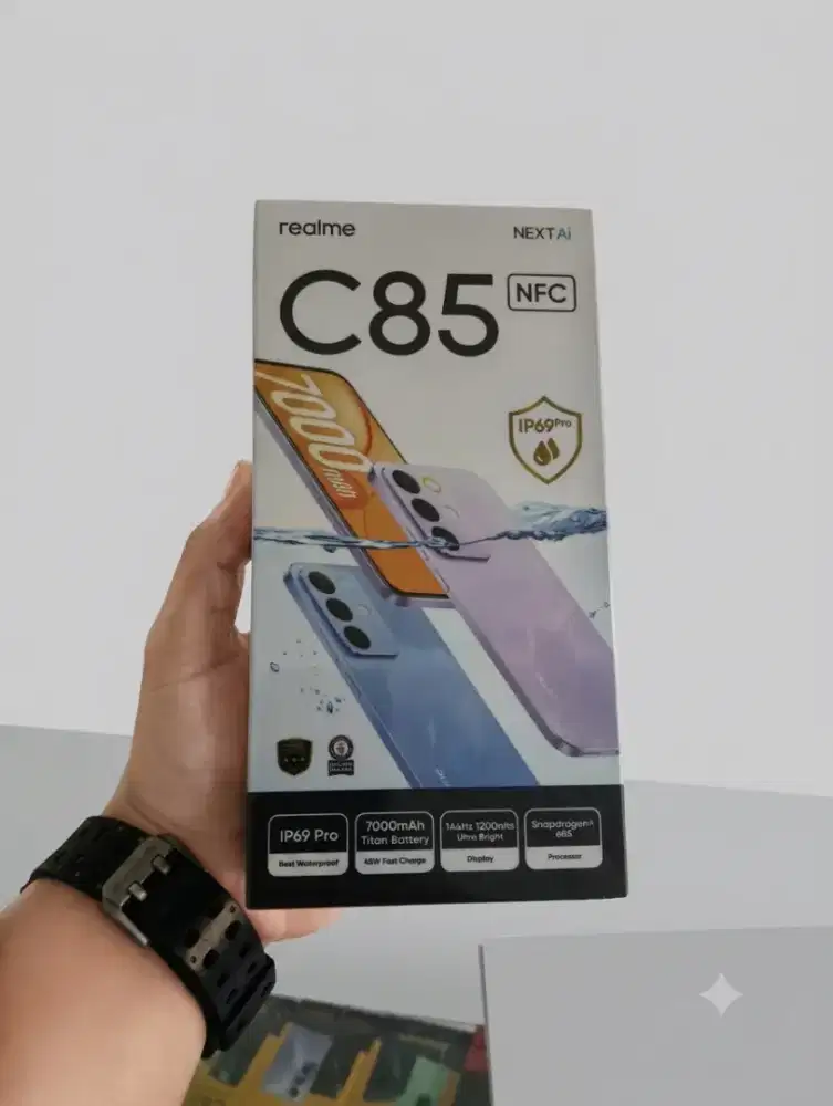 Realme C85 ram8+8gb memori 128gb new garansinresmi termurah