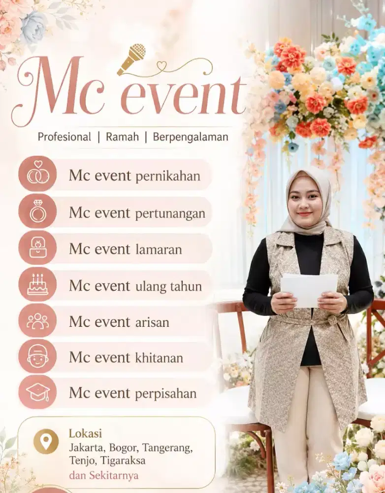 Mc Event dan Jasa Cat Sitter