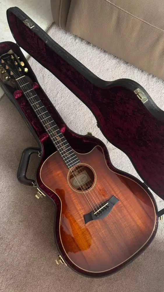 Taylor K24ce Grand Auditorium Acoustic Guitar Hawaiian Koa