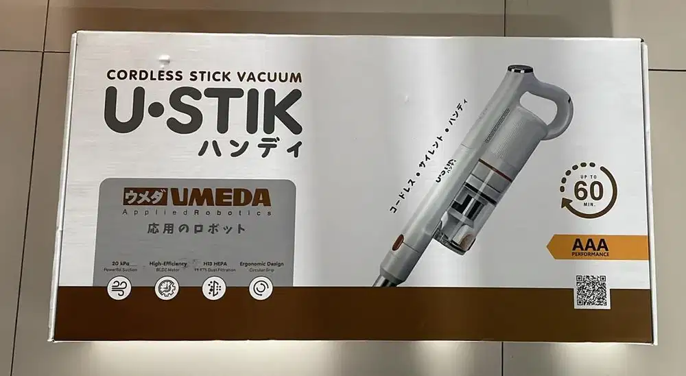 U-Stik Umeda Cordless Stick Vacuum