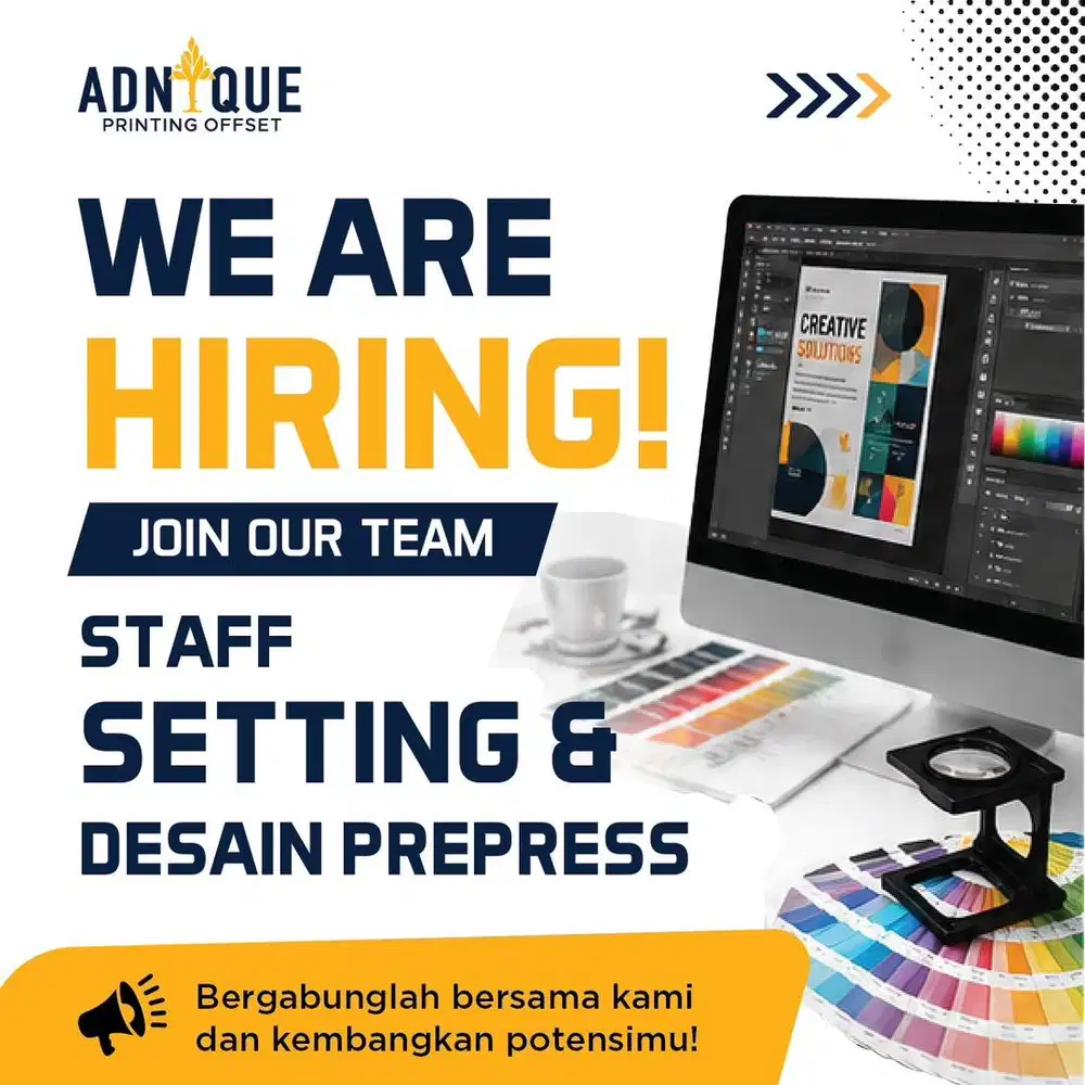 Setting dan desain prepress