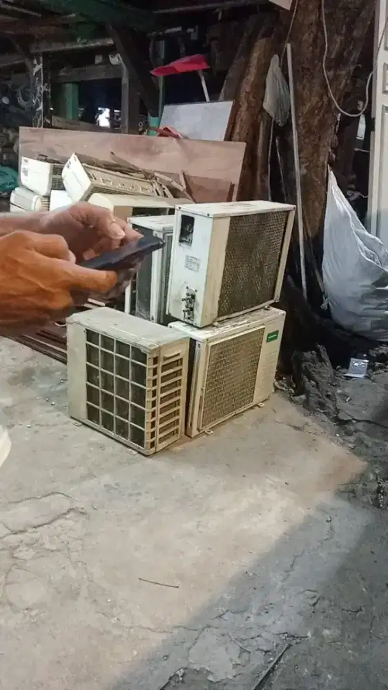 Terima ac bekas kondisi rusak atau mati