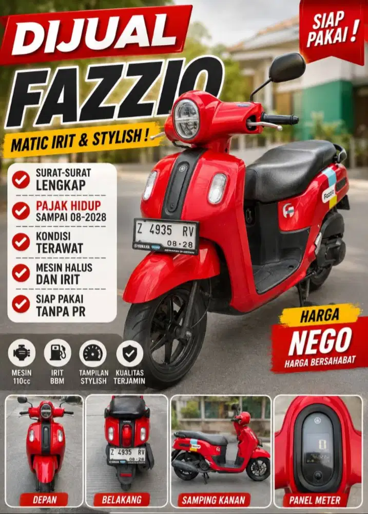 YAMAHA FAZZIO TAHUN 2023
