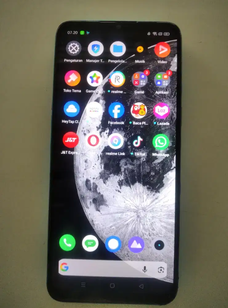 Realme C3 Ram 3/32 GB Android Versi 10 Normal Harga Murah Siap Pakai