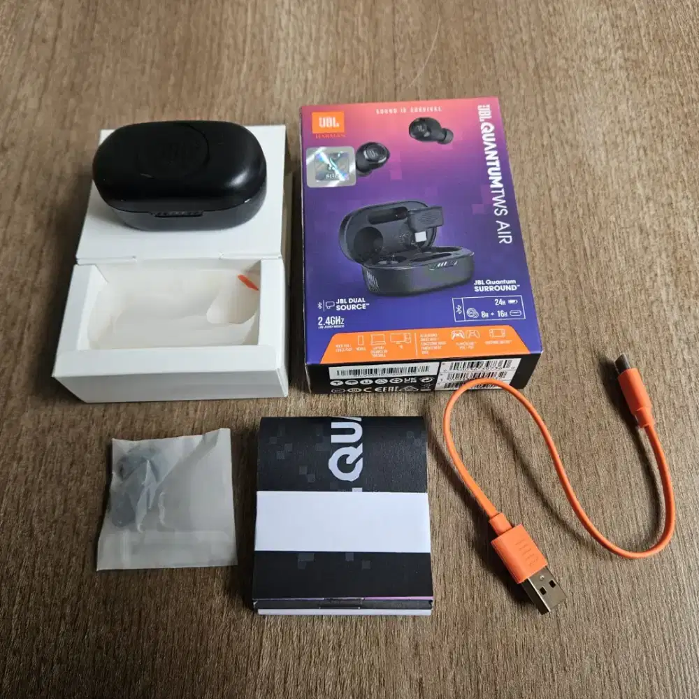 Gaming TWS JBL Quantum TWS Air Black Mint Condition